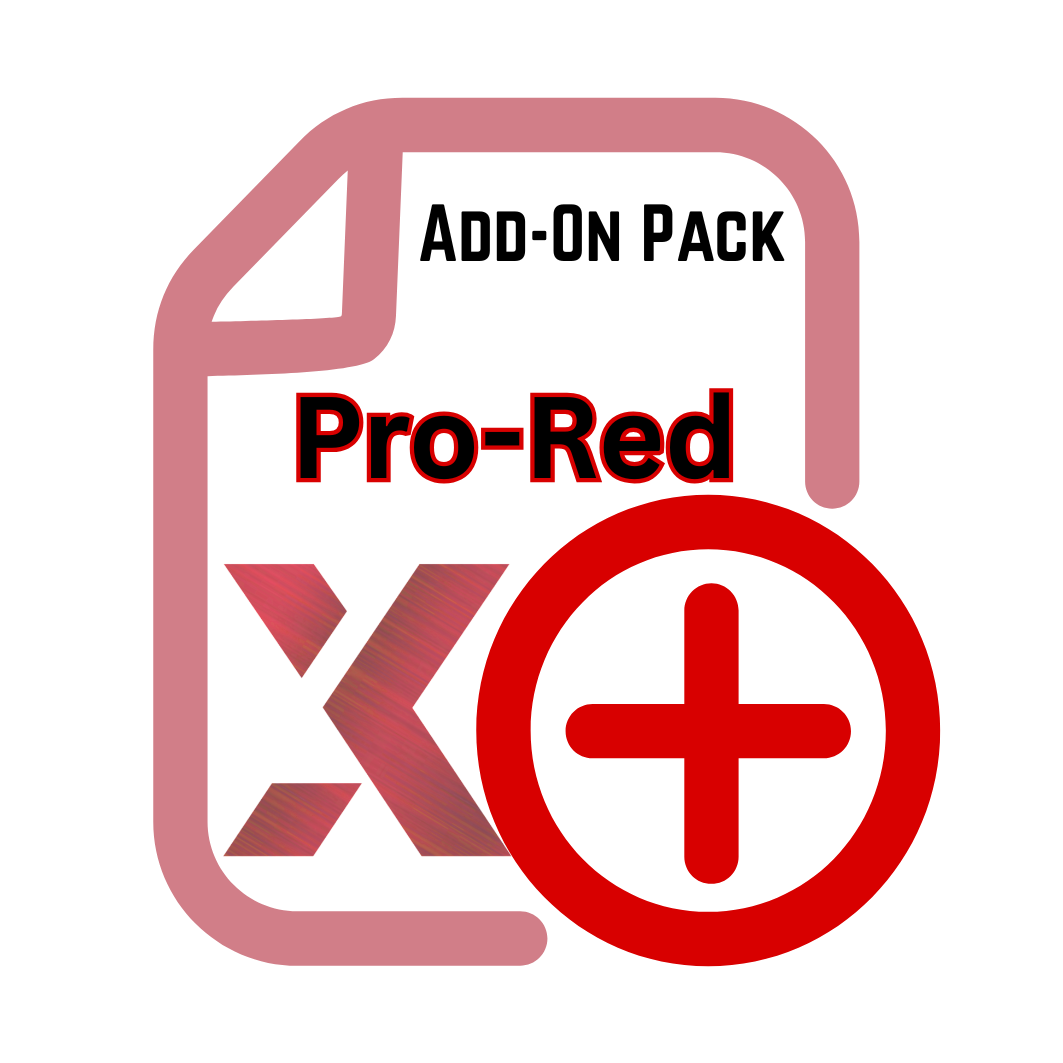 2 Add-On Pack Pro Red